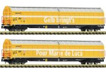 Fleischmann 838322 N Großraum-Schiebewandwagen, SBB 2er-Set 