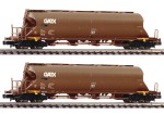 Fleischmann 849008 N Staubsilowagen, GATX 2er-Set 