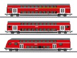 Märklin 40400 H0 Doppelstockwagen, DB AG 3er-Set 