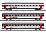 Märklin 42153 H0 Schnellzugwagen EW IV B, SBB 3er-Set 