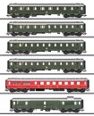 Märklin 42500 H0 Schnellzugwagen, DB 6er-Set 