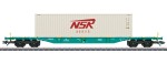 Märklin 47135 H0 Container-Tragwagen Bauart Sgns 