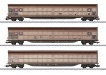 Märklin 48067 H0 Schiebewandwagen Habbins 354, DB Cargo 3er-Set