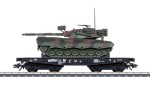 Märklin 48876 H0 Schwerlast-Flachwagen Rlmmps, Kampfpanzer 
