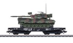 Märklin 48879 H0 Schwerlast-Flachwagen Rlmmps, Kampfpanzer 