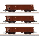 Märklin 86682 Spur Z Rolldachwagen Tams 886, DB 3er-Set 