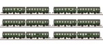 Märklin 87061 Spur Z Display mit 6 Umbauwagen-Paaren 