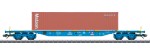 Märklin 47136 H0 Container-Tragwagen Bauart Sgnss 