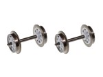Märklin | Trix E36669200 DC Speichen Radsatz (2 Stück) Modelleisenbahn