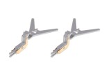 Märklin E374340 Stromführende Kupplung, Stecker (2 Stück) passend für viele ICE 1 und 2 Modelle. Modelleisenbahn