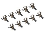 Märklin E412163 Kurzkupplung Gold (10 Stück) Modelleisenbahn