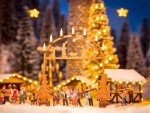 NOCH 14681 N Weihnachtsmarkt-Eingangsbogen 