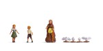 NOCH 15804 H0 Hänsel und Gretel mit Hexe 
