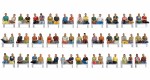 NOCH 16072 H0 Mega-Spar-Set Sitzende Passagiere 60 Figuren 