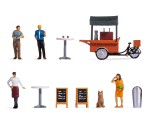 NOCH 16230 H0 Figuren-Themenwelt Kaffeestand 
