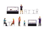 NOCH 16245 H0 Figuren-Themenwelt Cafe 