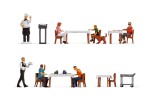 NOCH 16246 H0 Figuren-Themenwelt Restaurant 