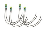 NOCH 51275 micro-rooms Einfach-LED, warm-weiß (4 Stück) 
