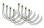 NOCH 51276 micro-rooms Einfach-LED, warm-weiß (8 Stück) 