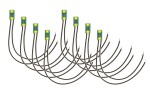 NOCH 51286 micro-rooms Doppel-LED, warm-weiß (8 Stück) 