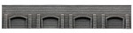 NOCH 58059 H0 Arkadenmauer extra lang 67 x 12,5 cm 