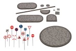 NOCH 60525 H0 Straßen-Deko-Set 