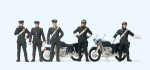 Preiser 10175 H0 Carabinieri, 2 Motorräder 