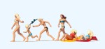 Preiser 10211 H0 Badende am Strand 