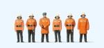 Preiser 10214 H0 Feuerwehrmänner Schutzanzug 