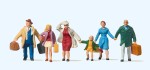 Preiser 10281 H0 Familie Krause verreist 