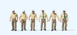 Preiser 10340 H0 Polizisten in Sommeruniform, Deutschland 
