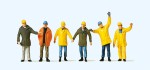 Preiser 10423 H0 Arbeiter mit Schutzkleidung 