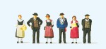 Preiser 10509 H0 Urner Trachten 