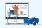 Preiser 10526 H0 Plakatkleber auf Leiter, Plak 