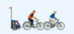 Preiser 10638 H0 Familie auf Radtour 