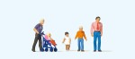 Preiser 10721 H0 Familienausflug 