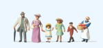 Preiser 12132 H0 Familie, um 1900 
