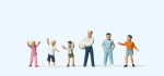 Preiser 14120 H0 Kinder beim Ballspiel 