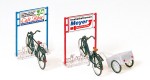 Preiser 17163 H0 Fahrradständer, Fahrräder, Anhänger (Bausatz)