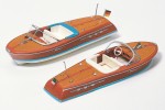 Preiser 17304 H0 Zwei Motorboote, Bausatz 