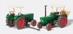 Preiser 17920 H0 Ackerschlepper DEUTZ D 6206 (Bausatz) 