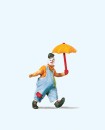 Preiser 29001 H0 Clown mit Schirm 
