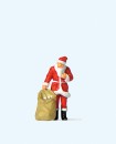 Preiser 29027 H0 Weihnachtsmann mit Gabensack 