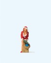 Preiser 29028 H0 Christmas Girl mit Gabensack 