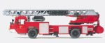 Preiser 35012 H0 Magirus Drehleiter DLK 23-12 (Fertigmodell) 
