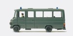 Preiser 37017 H0 Gruppenkraftwagen Grukw III (Kfz 40/1) MB L 508 DG, Bundesgrenzschutz BGS (Fertigmodell)