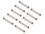 Roco 145560 Motor-Kontaktfeder D=2,4 L=14,3 mm (10 Stück) Modelleisenbahn