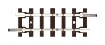 Roco 32203 H0e Gerades Gleis 47,9 mm 