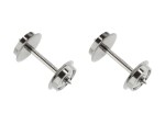 Roco 40179 H0 Radsatz AC, Ø 10 mm, 2er-Set 