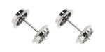 Roco 40181 H0 Radsatz AC, Ø 11 mm, Länge 24,75 mm (2er-Set) 